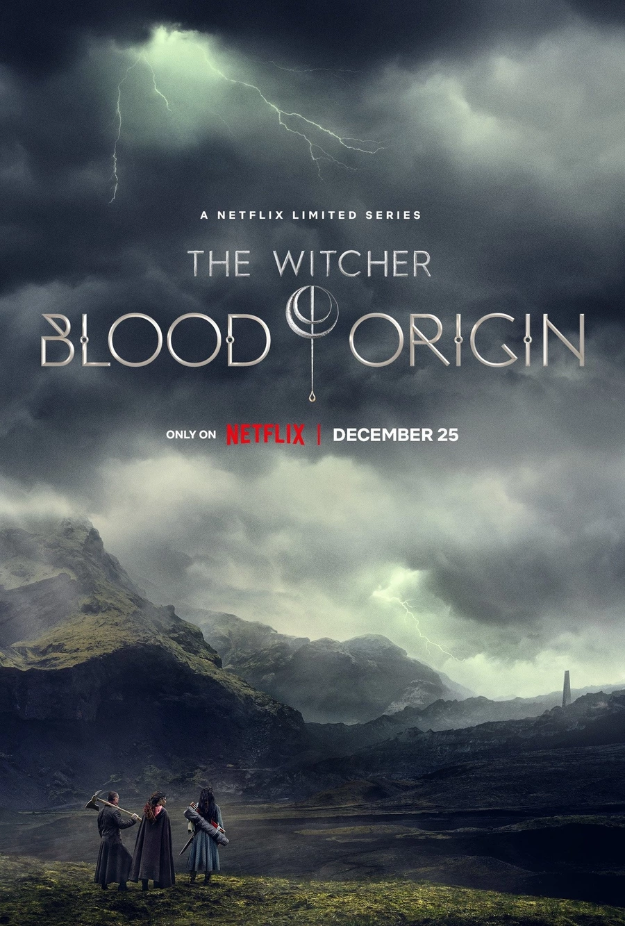 A few posters for the 4-episode prequel to «The Witcher» - «The Witcher: Blood Origin», which will be released on Netflix on December 25.. The events of the miniseries take place in the world of elves 1200 years before the time of Geralt, Yennefer and Ciri. This is a story about the past forgotten by history: about the creation of the first prototype of a witch and the prerequisites of the fateful the Conjunction of Spheres - the merger of the worlds of monsters, humans and elves.