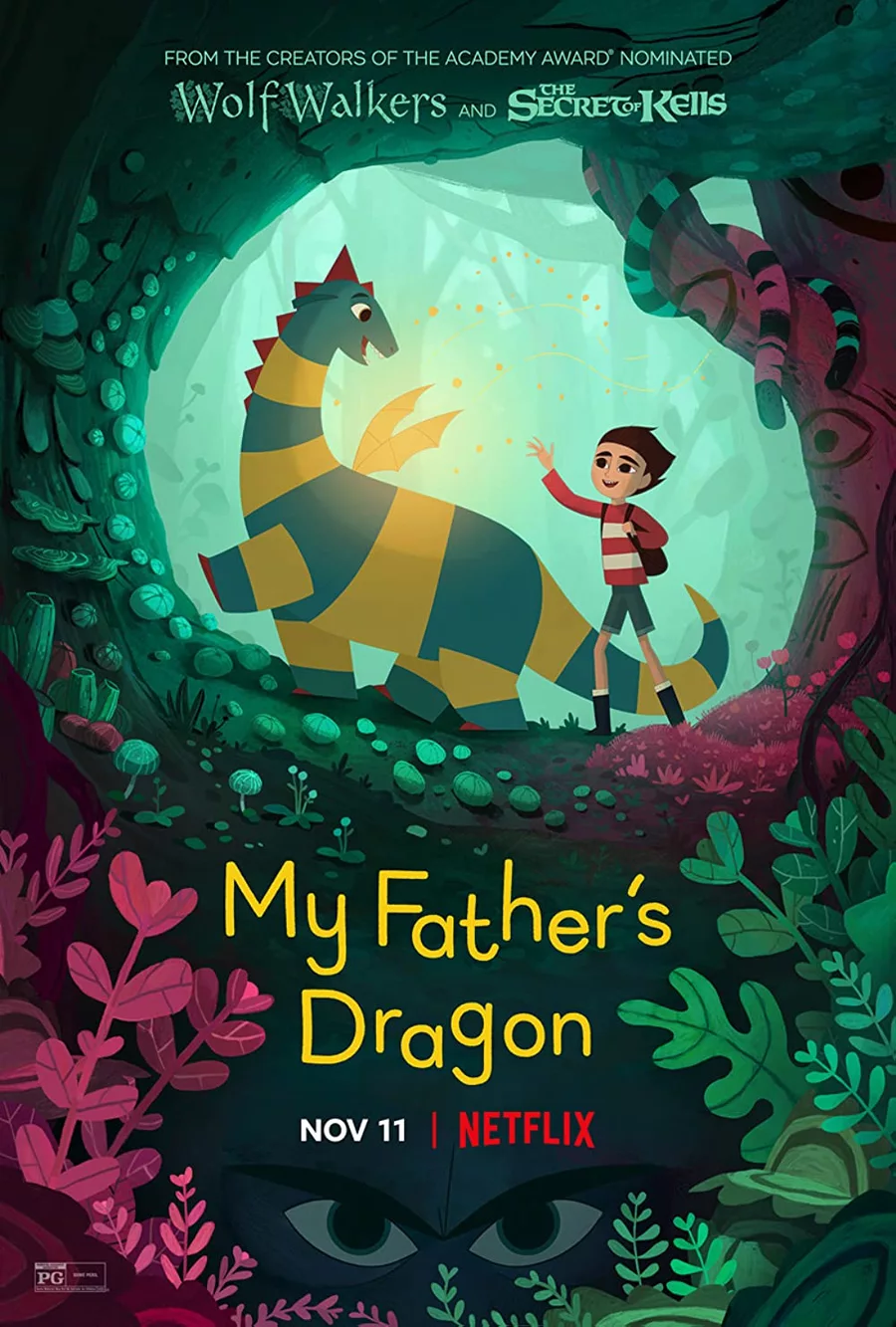 Yesterday, a new film by the Irish animation studio "Cartoon Saloon", which gave us the films «The Secret of Kells», «Song of the Sea», «The Breadwinner» and «Wolfwalkers», was released on "Netflix".. «My Father's Dragon» is an adaptation of the children's novel by Ruth Stiles Gannett, which tells the story of a boy who leaves the stunted city and goes to the mysterious Wild Island, where he finds fierce beasts and friendship for life.