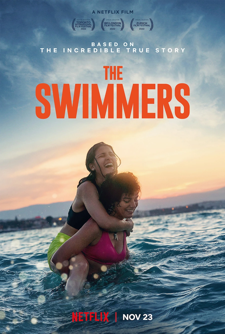 On November 23, Netflix released «The Swimmers», a drama about the incredible and challenging journey of two swimmer sisters that begins in war-torn Syria and ends at the Rio 2016 Olympic Games