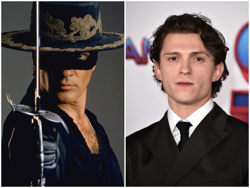 Antonio Banderas wants Tom Holland to succeed him as Zorro.. "Tom Holland," Banderas answers without hesitation when asked who could play the legendary masked hero in the new film, "I played with him in Uncharted: The Unknown, he's so energetic and funny, and he has a sparkle. Why not?". The actor also added that he would not mind returning to the image of Zorro to pass the mask to his successor, as Anthony Hopkins did in the 1998 film.
Earlier, Antonio said that he discussed with Quentin Tarantino the possibility of playing Zorro in a crossover with «Django Unchained». The actor enthusiastically accepted the idea of working with Tarantino and Jamie Foxx, to play Zorro at an older age. In his opinion it would be "fantastic, fun, crazy". But the project died in the bud.