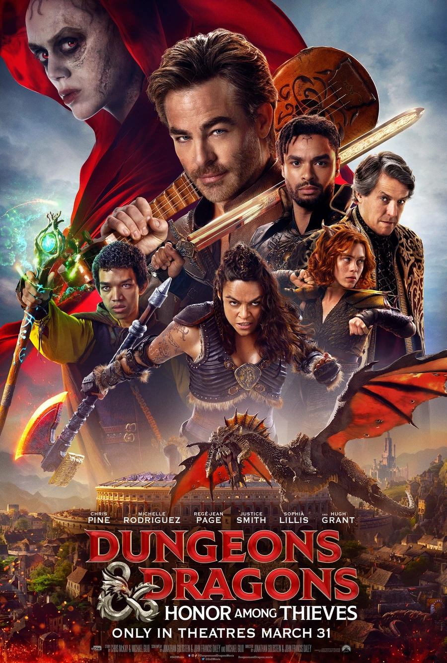 5615 poster for the fantasy adventure film dungeons dragons ehre unter dieben starring chris p