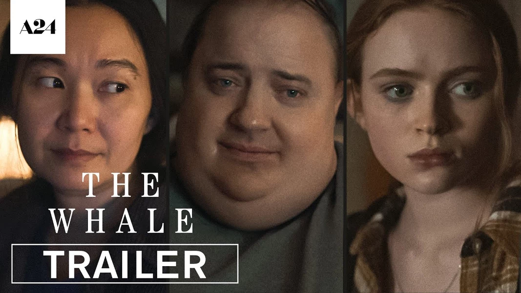 5654 the full trailer of darren aronofsky s drama the whale has been released in which brendan fr
