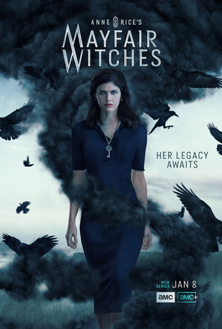 5706 alexandra daddario on the poster for the mystical series anne rice s mayfair witches based o