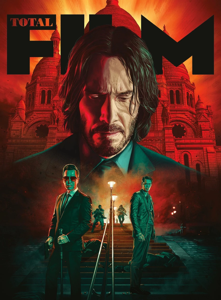 5864 the latest issue of total film magazine offers a new look at the action movie john wick kap