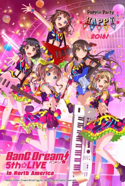 BanG Dream! 5th☆LIVE Day1:Poppin'Party HAPPY PARTY 2018!