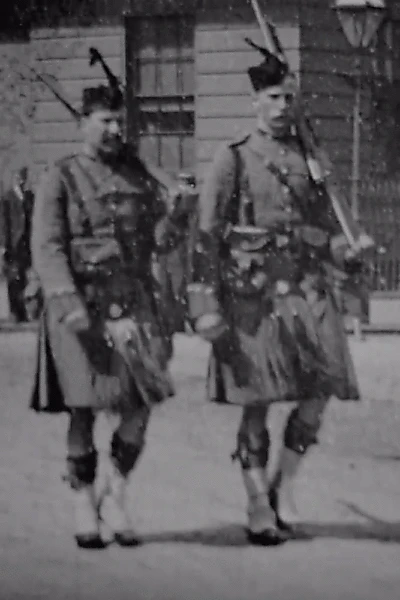 Scottish Troops Leave For South Africa