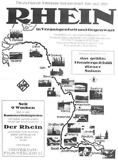 Der Rhein in Vergangenheit und Gegenwart