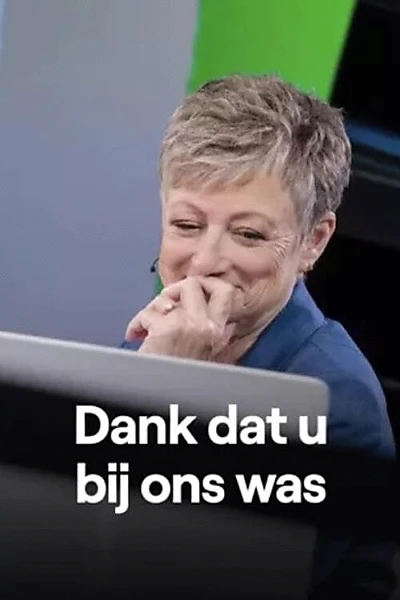 Dank dat u bij ons was