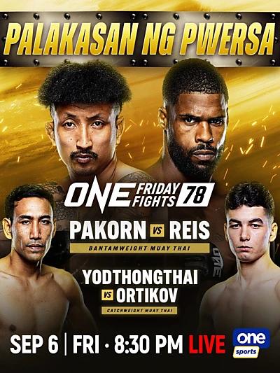 ONE Friday Fights 78: Pakorn vs. Reis