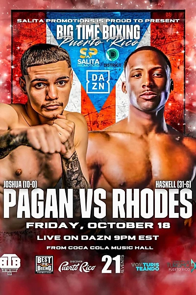 Joshua Pagan vs. Haskell Rhodes