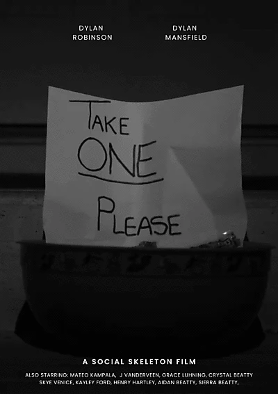 Take ONE Please