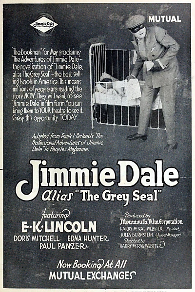 Jimmie Dale, Alias the Grey Seal