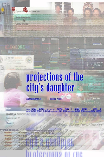 projections of the city's daughter