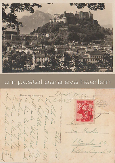 Um postal para Eva Heerlein