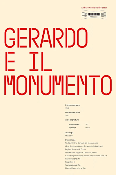 Gerardo E Il Monumento