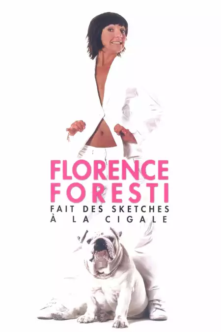 Florence Foresti fait des sketches à la Cigale