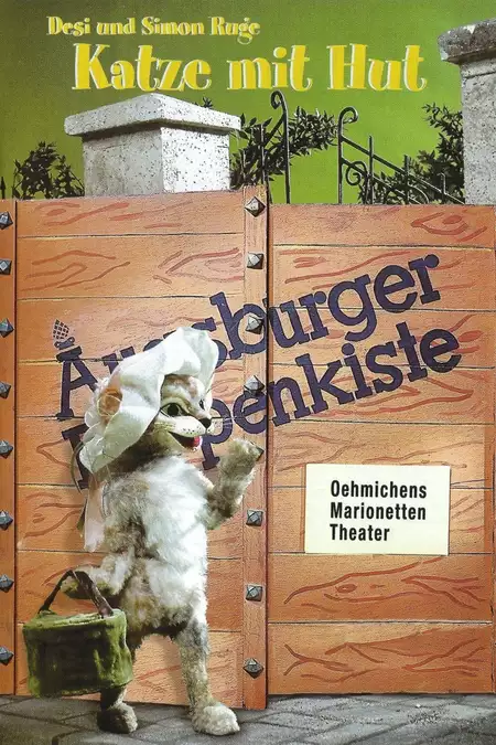 Augsburger Puppenkiste - Katze mit Hut