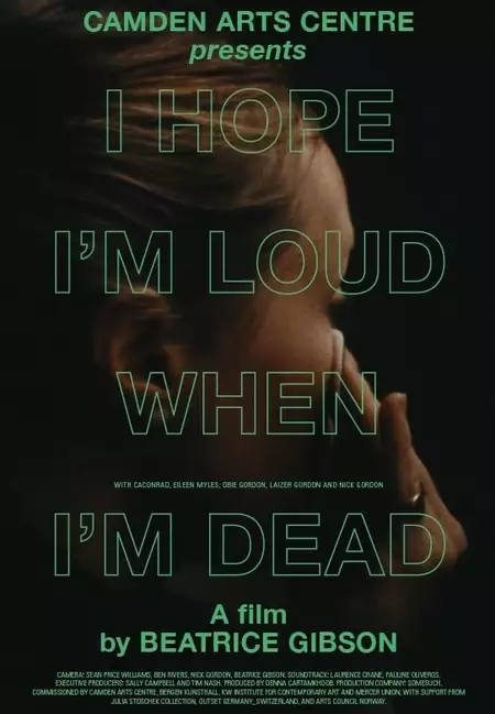 I Hope I'm Loud When I'm Dead