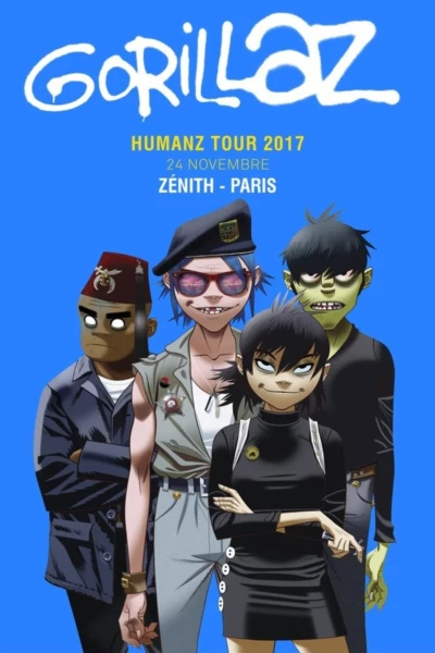 Gorillaz at Zénith 2017