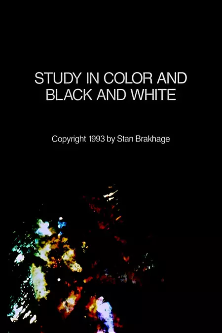 Study in Color and Black and White