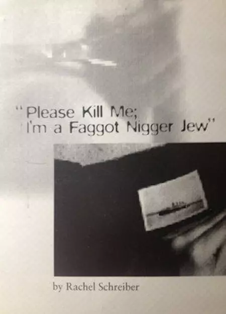 "Please Kill Me, I'm a Faggot Nigger Jew"