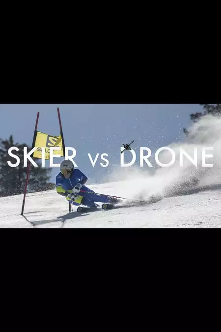 Skier vs Drone