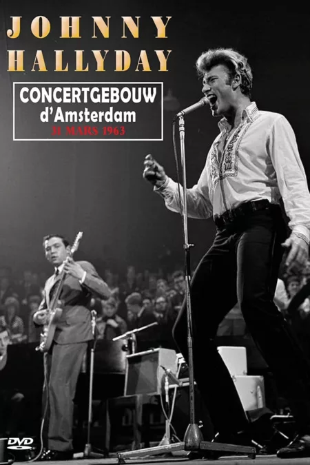 Johnny Hallyday concert Amsterdam 1963