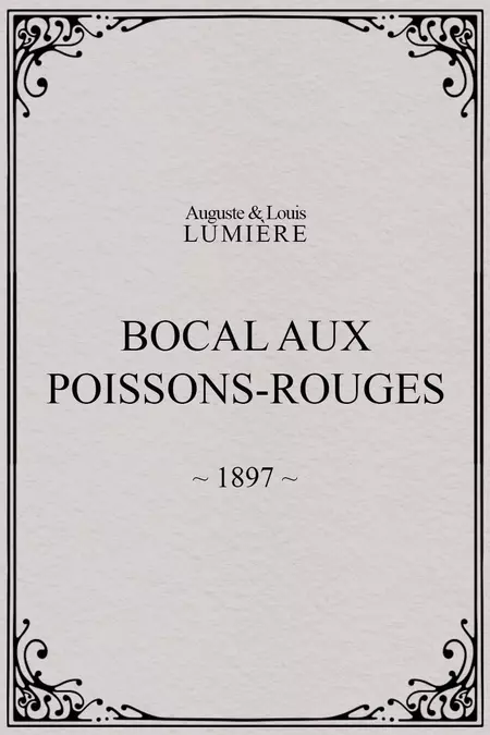 Bocal aux poissons rouges