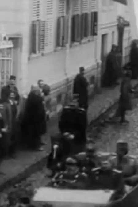 The Reception of the Greek King and the Heir Pavle Made by General Bojovic in Bitola