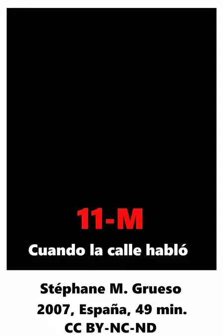 11-M Cuando la calle habló