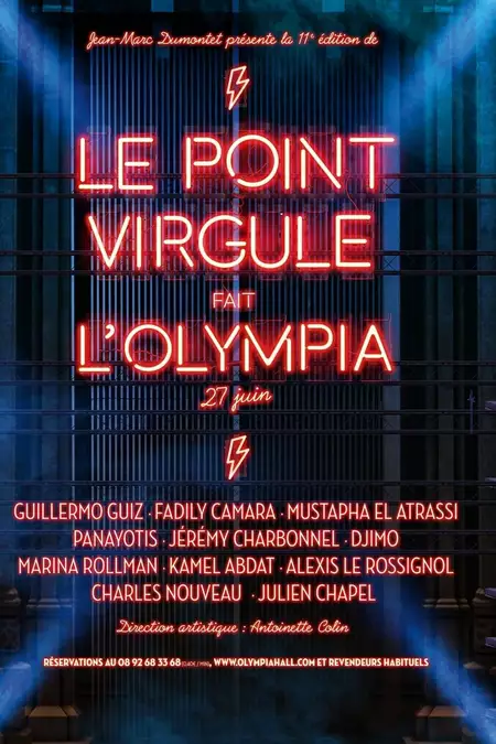 Le Point Virgule fait l'Olympia - 11e édition