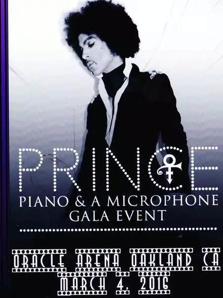 Prince: Piano and a Microphone Tour