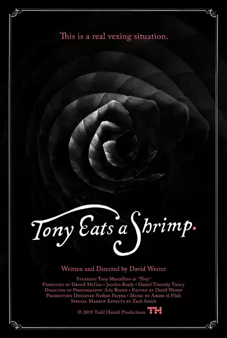 Tony Eats a Shrimp