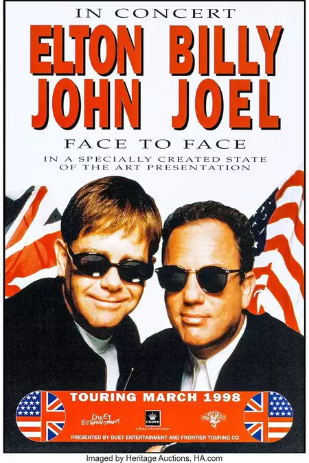 Elton John And Billy Joel Face To Face
