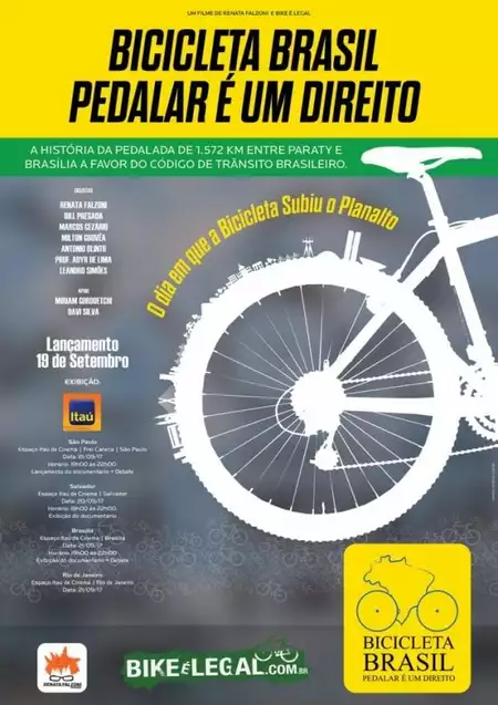 Bicicleta Brasil - Pedalar é um Direito