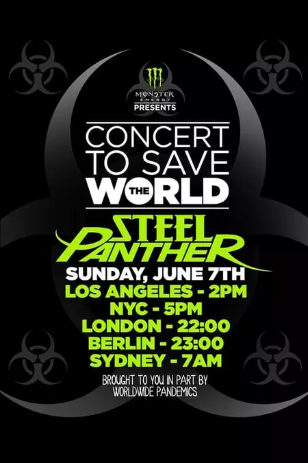 Steel Panther - Concert To Save The World