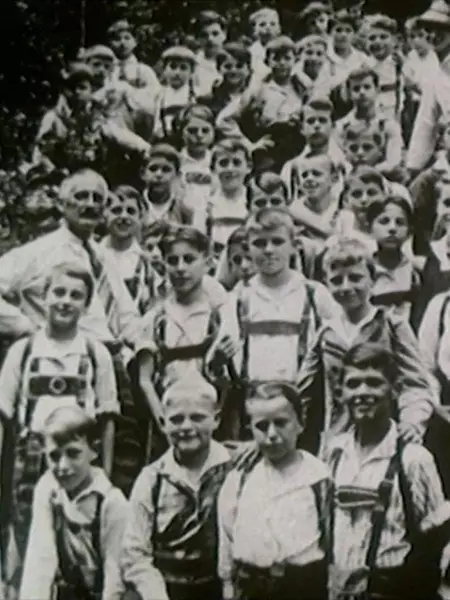 Eine Volksschulklasse der Zwanziger Jahre