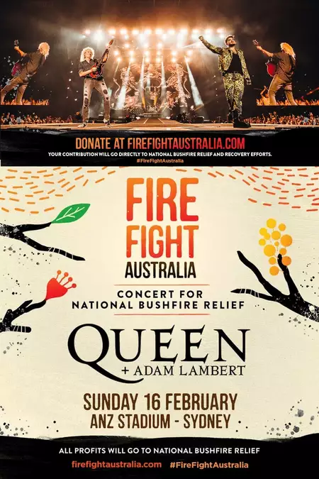 Queen + Adam Lambert: Fire Fight Australia