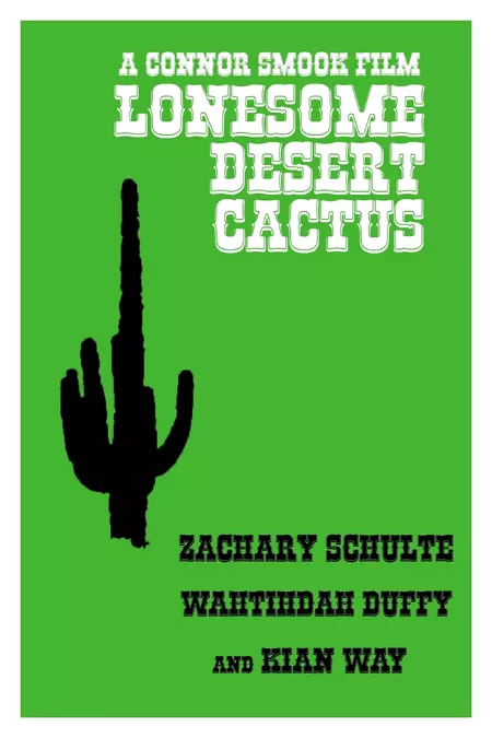 Lonesome Desert Cactus