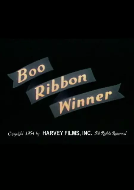 Boo Ribbon Winner
