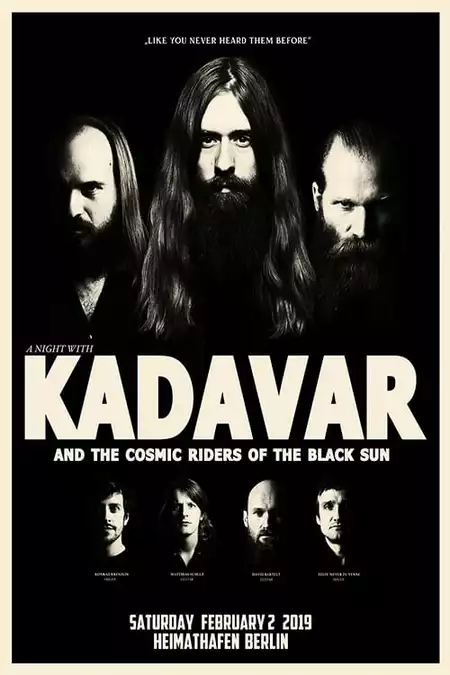 Kadavar And The Cosmic Riders Of The Black Sun - Live At Heimathafen Neukölln