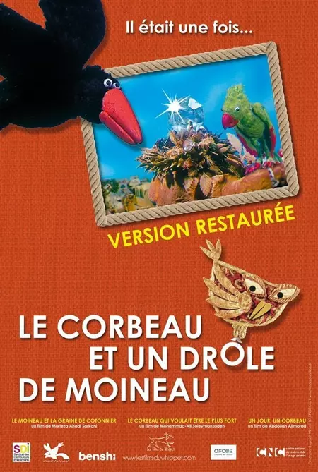 le corbeau et un drôle de moineau