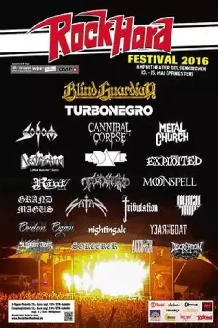 Moonspell: [2016] Rock Hard Festival