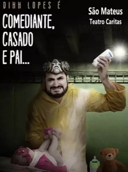 Dihh Lopes - Comediante, Casado e Pai