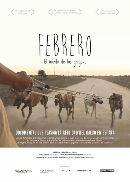 Febrero, el miedo de los galgos