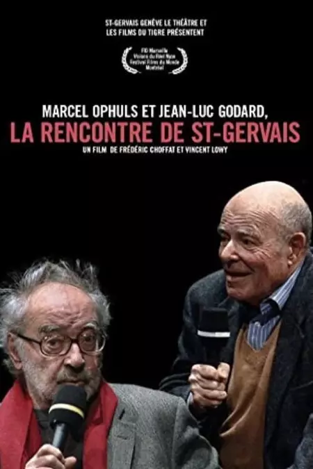 Marcel Ophuls et Jean-Luc Godard, La rencontre de St-Gervais