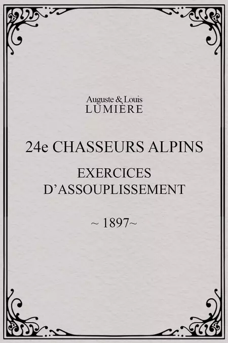 24ème chasseurs alpins : exercices d’assouplissement