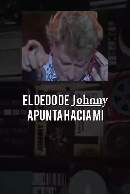 El dedo de Johnny apunta hacia mí