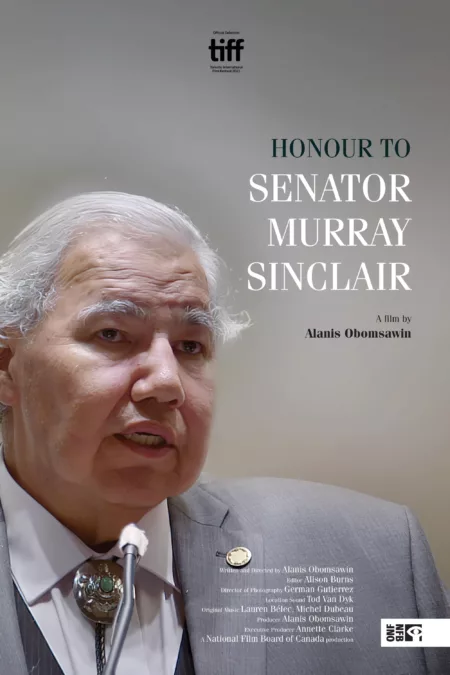 Honour to Senator Murray Sinclair