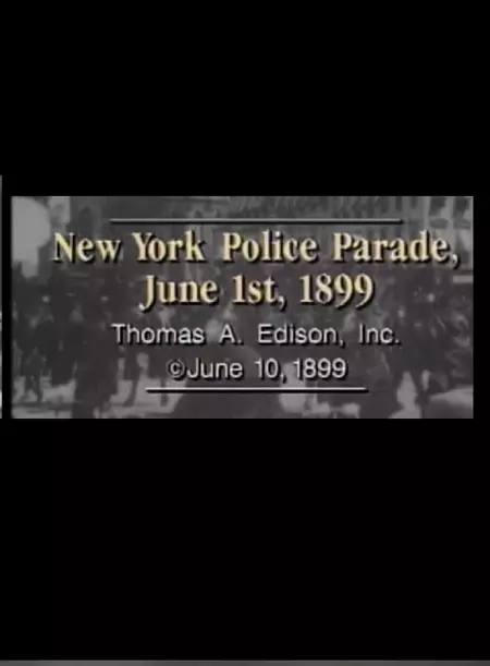 New York Police Parade, June 1st, 1899